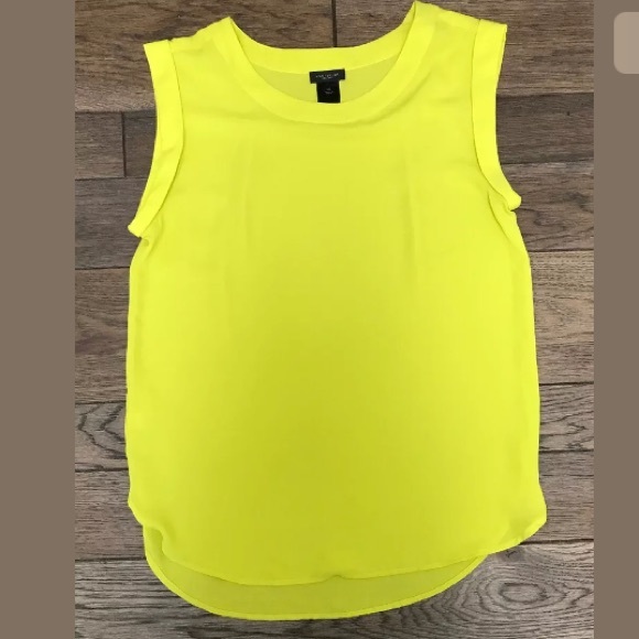 Ann Taylor Factory Sleeveless (Cuff) Tunic Blouse - Picture 6 of 8